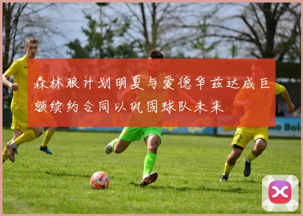 森林狼计划明夏与爱德华兹达成巨额续约合同以巩固球队未来
